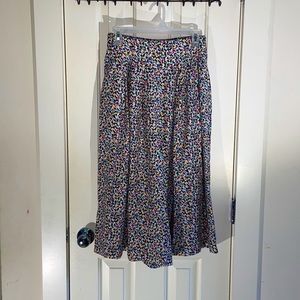 Vintage Retro Pattern Balloon Flare Cropped Pants JBJ Sportswear Size 10